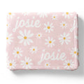Daisy Garden Personalized Kids Blanket